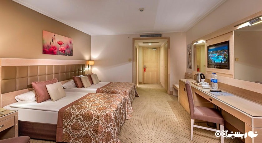 نمای کلی اتاق استاندارد هتل میراکل 